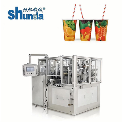 Automatische Document Kopmachine, automatische document van de de theekop van de koffiekop het roomijskop die tot machine 55ml-900ml maken beide hot&cold