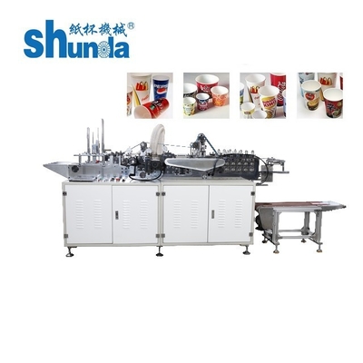 PE-gecoate papierrand vouwmachine papier blanco skiving machine