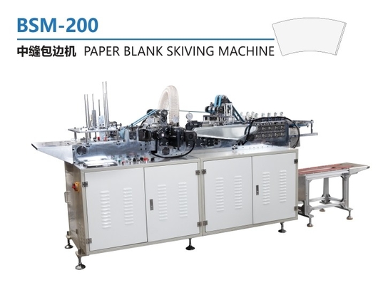Papierflangenmachine PE-film precisiekantbedekkingsapparatuur