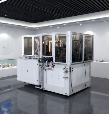 Eenvoudige / dubbele PE-gecoate wegwerpbeker thermovormende machine 120 130 140 150 stuks/min