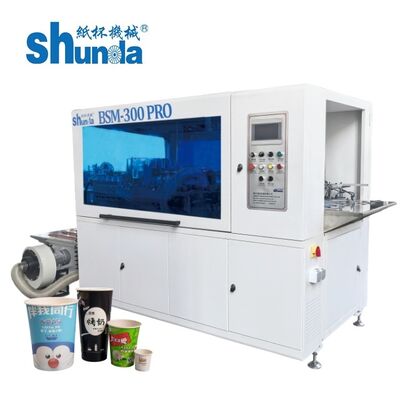 Papieren blanco skivingmachine voor PE-gecoate, lekbestendige bekers, buizen en aangepaste containers